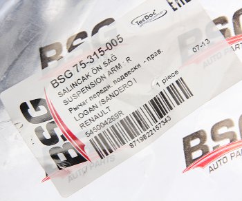2 599 р. Рычаг подвески ЛАДА Largus RENAULT Logan (04-) передней правый BSG BSG bsg75315005  с доставкой в г. Майкоп. Увеличить фотографию 4