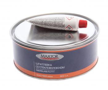 659 р. Шпатлевка со стекловолокном FIBER GLASS GREEN 0.9кг MAXTOR MAXTOR 32400.9  с доставкой в г. Майкоп. Увеличить фотографию 1