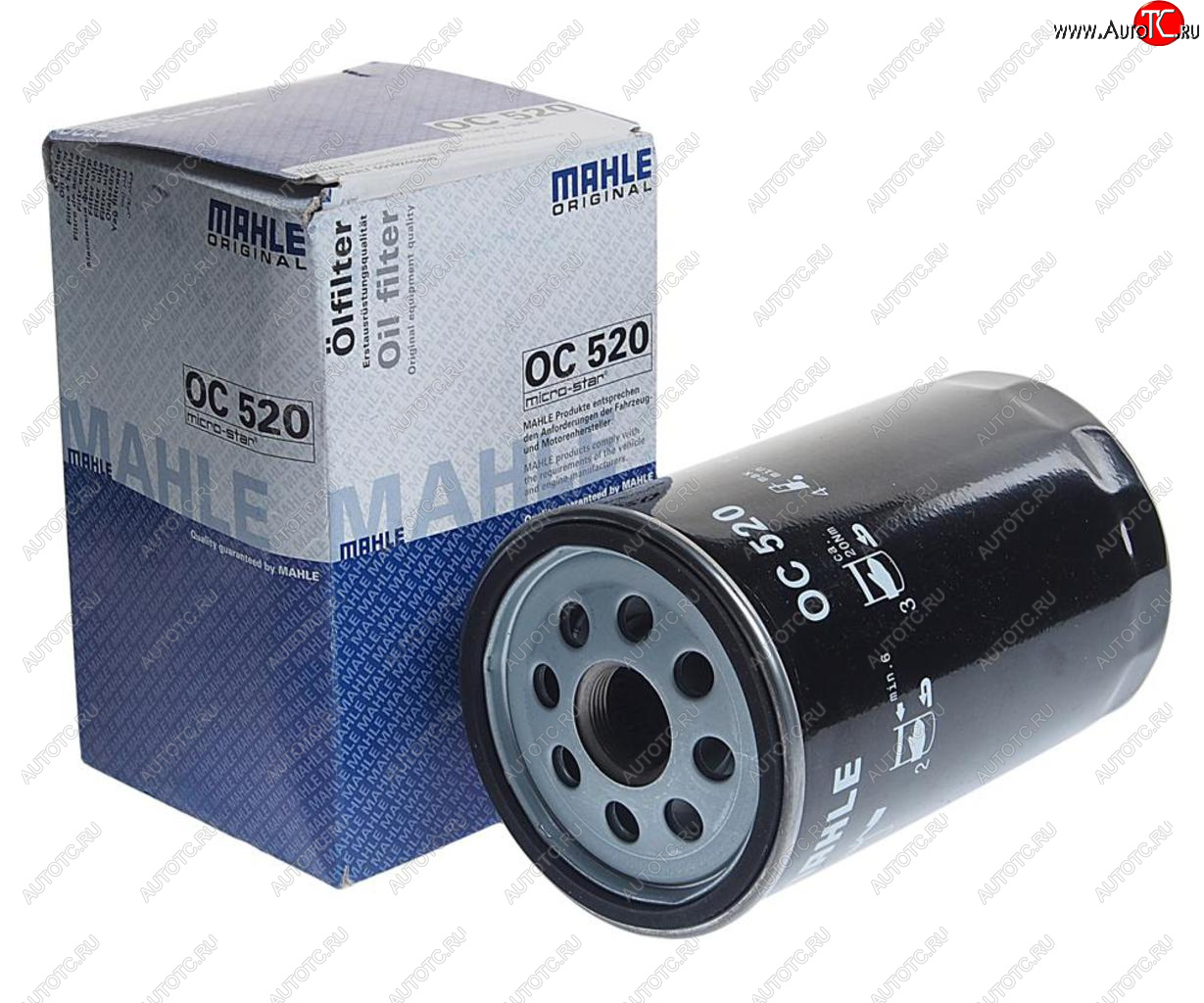 2 699 р. Фильтр масляный RENAULT Midlum MAHLE MAHLE oc520  с доставкой в г. Майкоп