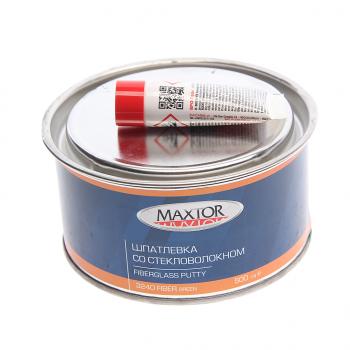 419 р. Шпатлевка со стекловолокном FIBER GLASS GREEN 0.5кг MAXTOR MAXTOR 32400.5  с доставкой в г. Майкоп. Увеличить фотографию 1
