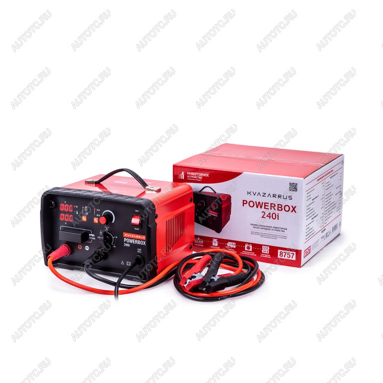 12 999 р. Устройство пуско-зарядное 12-24V40-700Ач240А инверторное KVAZARRUS KVAZARRUS powerbox 240i  с доставкой в г. Майкоп