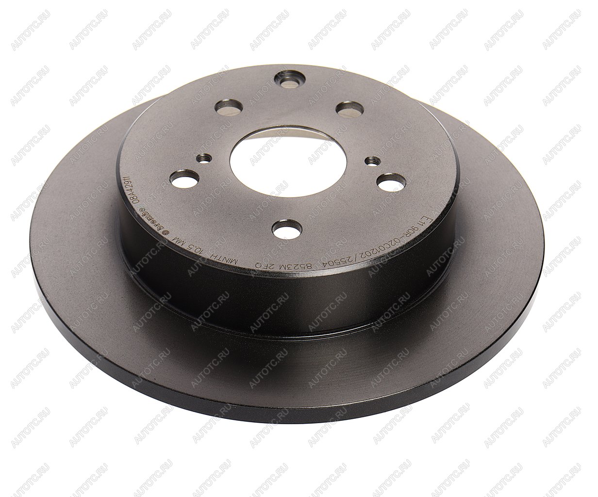 4 999 р. Диск тормозной TOYOTA Rav 4 (05-12) задний (1шт.) BREMBO BREMBO 08.a429.11  с доставкой в г. Майкоп