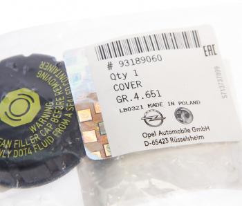 2 399 р. Крышка OPEL Meriva бачка тормозной жидкости OE GENERAL MOTORS 93189060  с доставкой в г. Майкоп. Увеличить фотографию 3