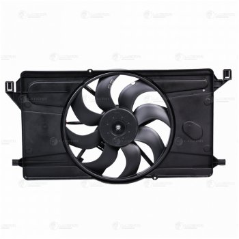 8 749 р. Вентилятор FORD Focus (04-) (1.41.6) охлаждения радиатора с кожухом LUZAR LUZAR lfk1038  с доставкой в г. Майкоп. Увеличить фотографию 4