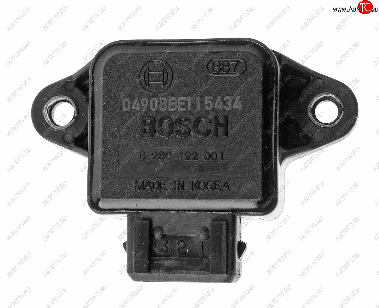 2 299 р. Датчик положения заслонки дроссельной ЗМЗ-406 BOSCH BOSCH 0280122001  с доставкой в г. Майкоп
