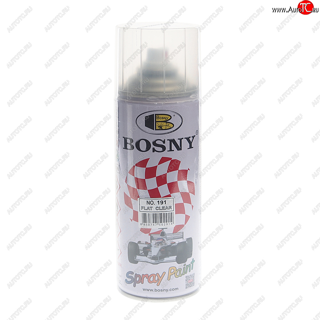 419 р. Лак матовый акриловый аэрозоль 400мл BOSNY BOSNY 191  с доставкой в г. Майкоп