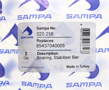 449 р. Втулка стабилизатора MAN TGL (05-) переднего SAMPA SAMPA 020.256  с доставкой в г. Майкоп. Увеличить фотографию 3