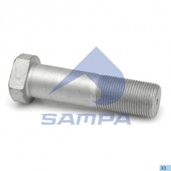 339 р. Шпилька колеса КАМАЗ-5490 MAN MERCEDES Actros (97-02) (M22х1.5х85) SAMPA SAMPA 020.433  с доставкой в г. Майкоп. Увеличить фотографию 1