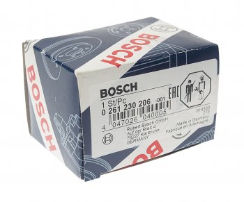3 899 р. Датчик давления воздуха AUDI A3 (08-) коллектора впускного BOSCH BOSCH 0261230206  с доставкой в г. Майкоп. Увеличить фотографию 3