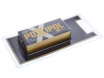 359 р. Клей эпоксидный двухкомпонентный серый 14мл блистер POXIPOL POXIPOL 2201  с доставкой в г. Майкоп. Увеличить фотографию 1