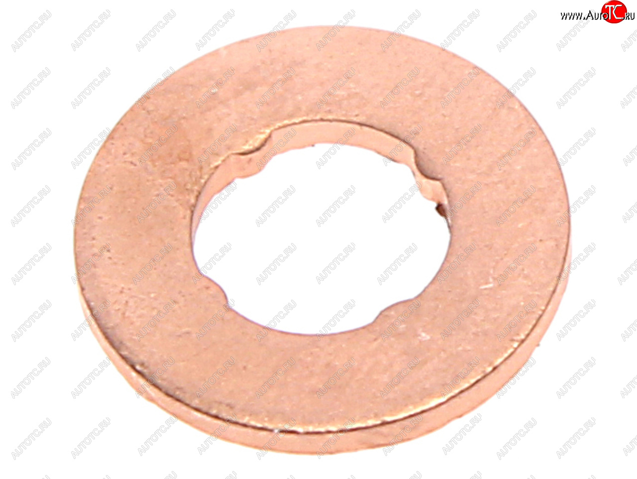 56 р. Прокладка ГАЗ-3302 дв.CUMMINS ISF 2.8 форсунки (медная) (аналог BOSCH F00VC17503) РД РУССКИЙ ДВИГАТЕЛЬ 5340-1112011  с доставкой в г. Майкоп