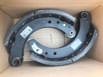 7 499 р. Колодки тормозные МАЗ (2шт.) комплект на колесо BRAKE BLOCKS BRAKE BLOCKS 5336-350109091  с доставкой в г. Майкоп. Увеличить фотографию 5