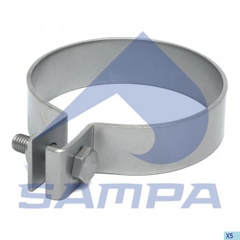 299 р. Хомут глушителя MAN (d=104.5) SAMPA SAMPA 020.342  с доставкой в г. Майкоп. Увеличить фотографию 1