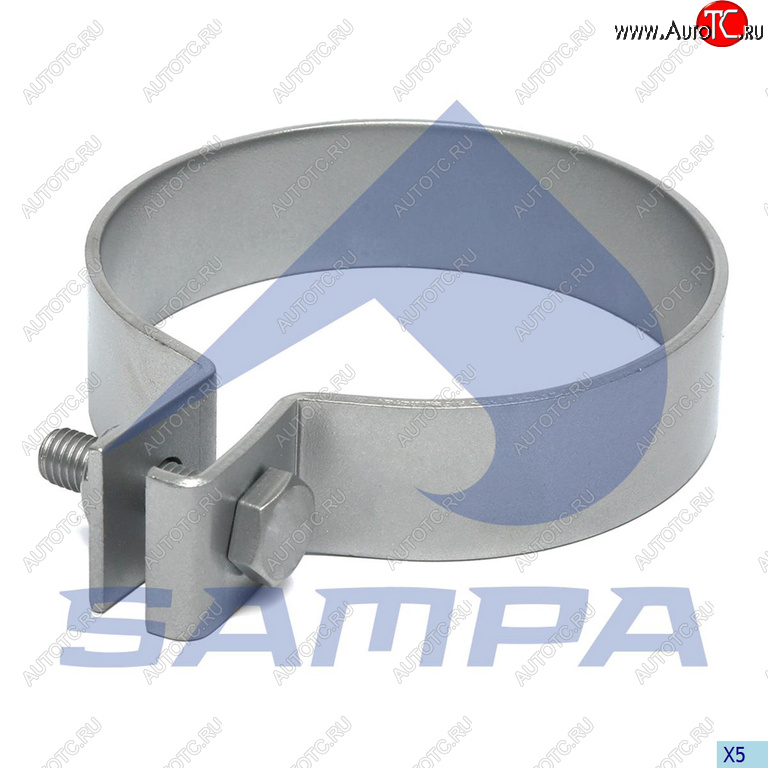 299 р. Хомут глушителя MAN (d=104.5) SAMPA SAMPA 020.342  с доставкой в г. Майкоп