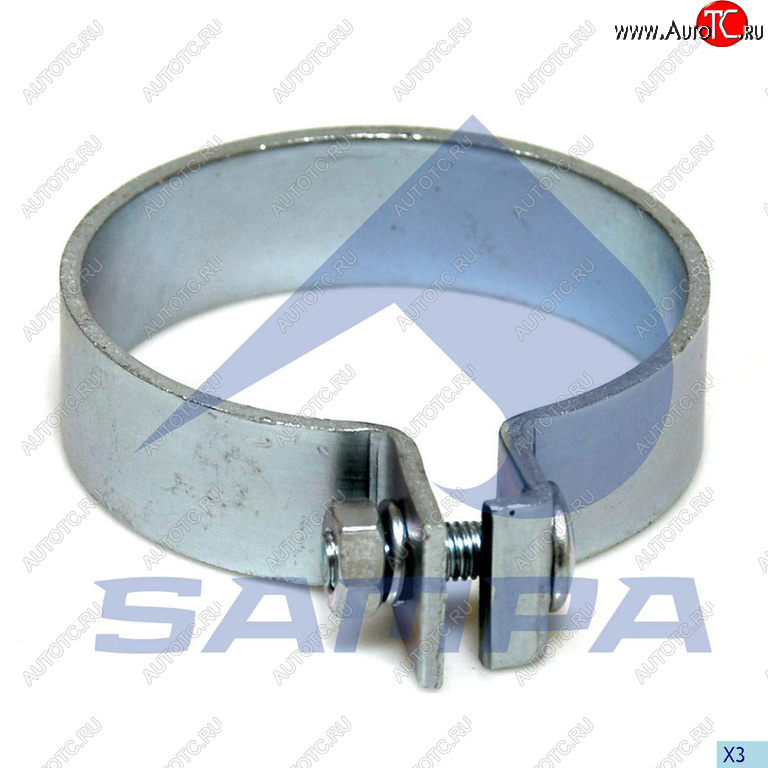 299 р. Хомут глушителя MAN L2000 SAMPA SAMPA 020.343  с доставкой в г. Майкоп
