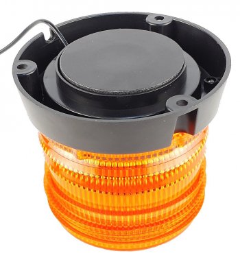 1 199 р. Маяк импульсный 1224V (16 светодиодов) 1 режим на магните желтый LED LT LED TECHNOLOGY 016-22a  с доставкой в г. Майкоп. Увеличить фотографию 3