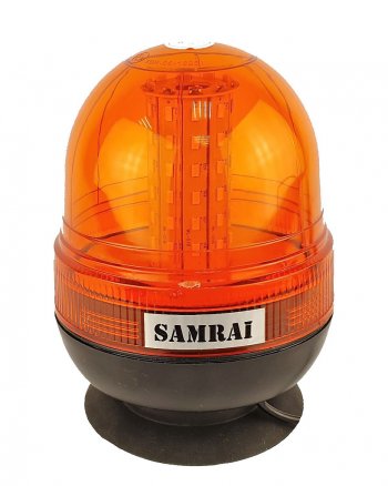 2 699 р. Маяк импульсный 1224V (60 светодиодов) 3 режима на магните желтый LED LT LED TECHNOLOGY 014b  с доставкой в г. Майкоп. Увеличить фотографию 1