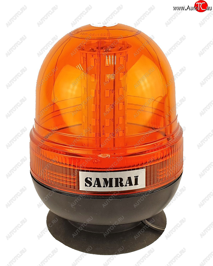 2 699 р. Маяк импульсный 1224V (60 светодиодов) 3 режима на магните желтый LED LT LED TECHNOLOGY 014b  с доставкой в г. Майкоп