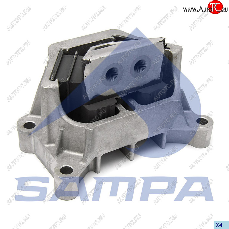4 649 р. Подушка двигателя MAN TGA,TGS,TGX задняя SAMPA SAMPA 020.466  с доставкой в г. Майкоп