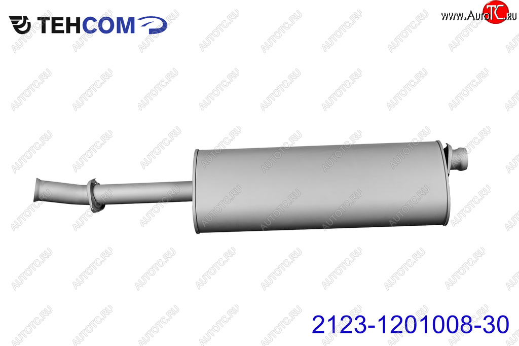 5 799 р. Глушитель ГАЗ-3302 Next дв.Evotech 2.7 ЕВРО-5 ТЕХКОМ ТЕХКОМ 2123-1201008-30  с доставкой в г. Майкоп
