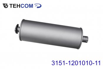 2 299 р. Глушитель УАЗ-3151,3741 НО ТЕХКОМ ТЕХКОМ 3151-1201010-11  с доставкой в г. Майкоп. Увеличить фотографию 1