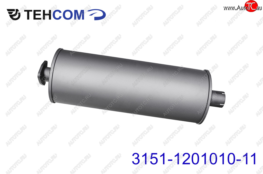 2 299 р. Глушитель УАЗ-3151,3741 НО ТЕХКОМ ТЕХКОМ 3151-1201010-11  с доставкой в г. Майкоп