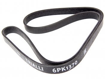 959 р. Ремень ГАЗ-3110,3302 генератора ЗМЗ-406 с ГУР TRIALLI TRIALLI 6pk1370  с доставкой в г. Майкоп. Увеличить фотографию 2