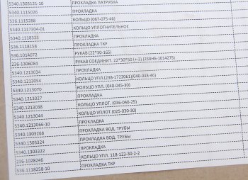 16 399 р. Прокладка двигателя ЯМЗ-536 комплект полный РД РУССКИЙ ДВИГАТЕЛЬ 5360-2000005-05  с доставкой в г. Майкоп. Увеличить фотографию 4