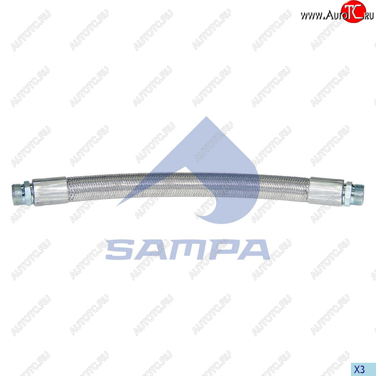 2 899 р. Шланг MAN компрессора L=420мм SAMPA SAMPA 021.091  с доставкой в г. Майкоп