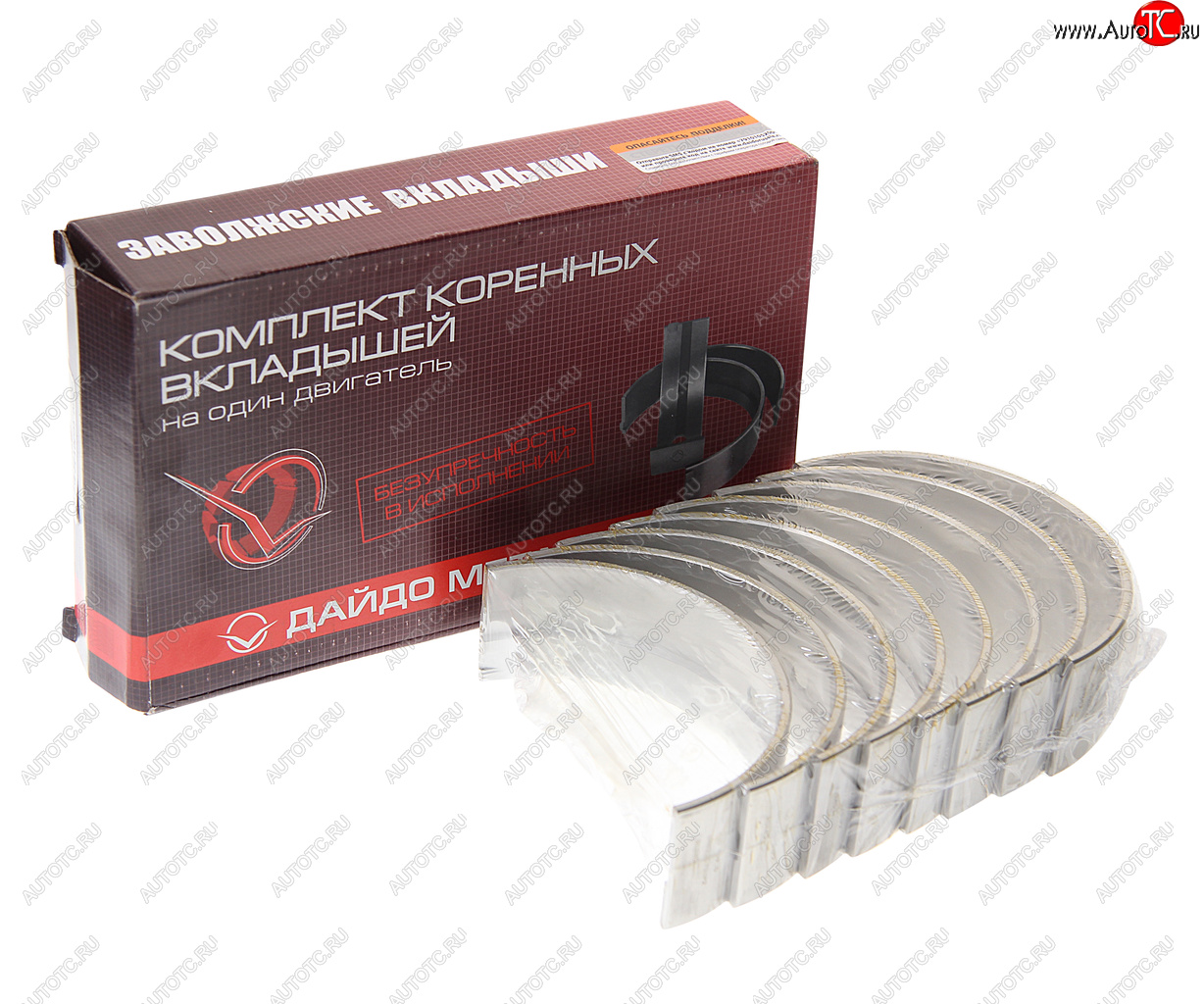 2 359 р. Вкладыши ЯМЗ-236 коренные d+0.50 ДАЙДО МЕТАЛЛ РУСЬ ЗМЗ 236-1000102б2-р2  с доставкой в г. Майкоп