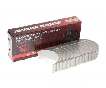 2 389 р. Вкладыши ЯМЗ-236 шатунные d+0.25 ДАЙДО МЕТАЛЛ РУСЬ ЗМЗ 236-1000104в2-р1  с доставкой в г. Майкоп. Увеличить фотографию 2