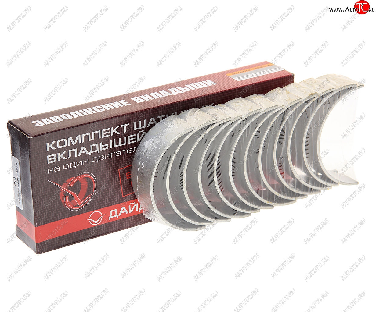 2 399 р. Вкладыши ЯМЗ-236 шатунные d+0.50 ДАЙДО МЕТАЛЛ РУСЬ ЗМЗ 236-1000104в2-р2  с доставкой в г. Майкоп