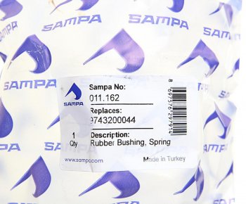 759 р. Сайлентблок MERCEDES рессоры (22.5x96) SAMPA SAMPA 011.162  с доставкой в г. Майкоп. Увеличить фотографию 2