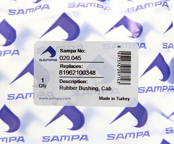 529 р. Сайлентблок MAN кабины SAMPA SAMPA 020.045  с доставкой в г. Майкоп. Увеличить фотографию 3