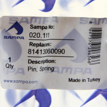 379 р. Палец MAN рессоры (25x130) SAMPA SAMPA 020.111  с доставкой в г. Майкоп. Увеличить фотографию 2