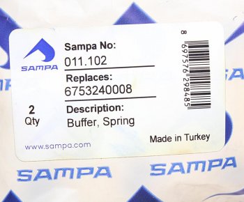 187 р. Отбойник MERCEDES Atego рессоры передней SAMPA SAMPA 011.102  с доставкой в г. Майкоп. Увеличить фотографию 3