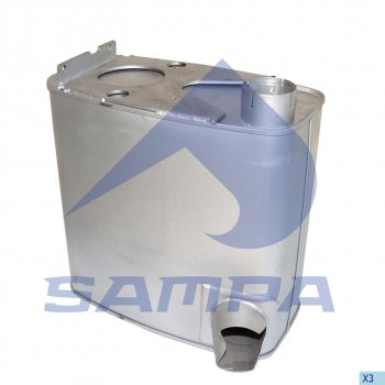 28 749 р. Глушитель MAN TGA SAMPA SAMPA 021.181  с доставкой в г. Майкоп. Увеличить фотографию 1