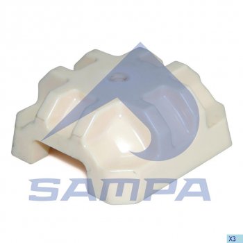 1 699 р. Ремкомплект седельного устройства GF SK-V36.14.5 (вкладыш опоры) SAMPA SAMPA 015.144  с доставкой в г. Майкоп. Увеличить фотографию 1