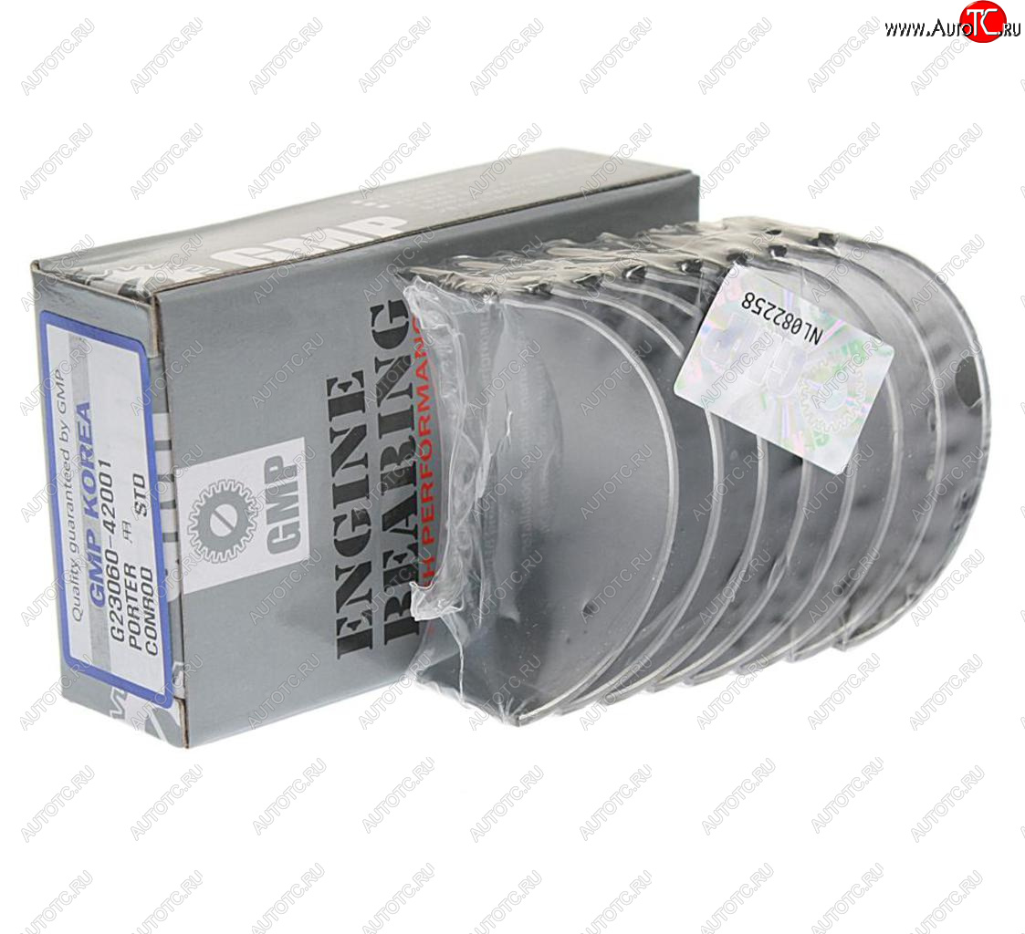 1 069 р. Вкладыши HYUNDAI Porter дв.D4BF шатунные d+0.00 комплект (8шт.) GMP GMP 23060-42001  с доставкой в г. Майкоп