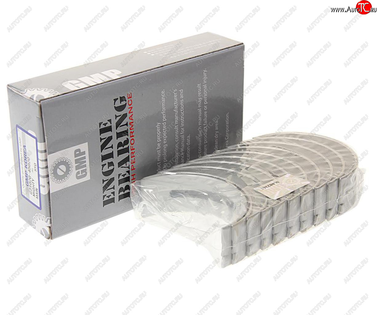 2 299 р. Вкладыши HYUNDAI HD65,72,78,County дв.D4AL,D4AF,D4DB,D4DD коренные d+0.00 комплект (10шт.) GMP GMP 21020-45020  с доставкой в г. Майкоп