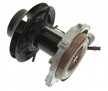 8 449 р. Мотор отопителя автономного EBERSPACHER D4S (24V,3.5кВт) MAN TGA,TGX,TGM,TGL с крыльч. S&C MOTORI S&C MOTORI 027pmx  с доставкой в г. Майкоп. Увеличить фотографию 2