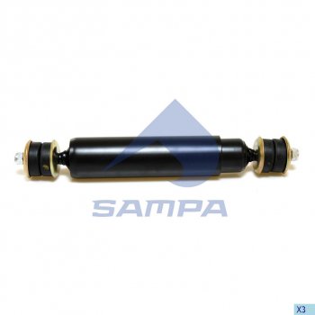 3 689 р. Амортизатор MAN L2000 передний (357617 12x71 12x69 II) SAMPA SAMPA 020.289-01  с доставкой в г. Майкоп. Увеличить фотографию 1