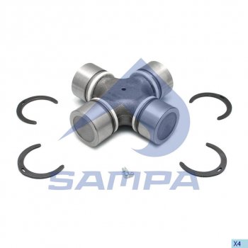 13 399 р. Крестовина MERCEDES вала карданного SAMPA SAMPA 201.019  с доставкой в г. Майкоп. Увеличить фотографию 1