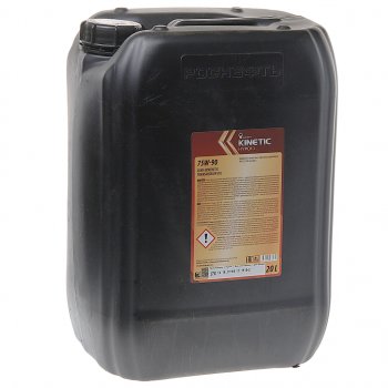 13 599 р. Масло трансмиссионное KINETIC Hypoid GL-5 75W90 псинт.20л РОСНЕФТЬ РОСНЕФТЬ 10127  с доставкой в г. Майкоп. Увеличить фотографию 1