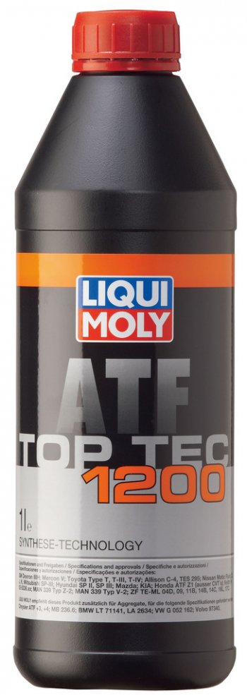 1 989 р. Масло трансмиссионное ATF TOP TEC 1200 синт.1л LIQUI MOLY LIQUI MOLY 3681  с доставкой в г. Майкоп. Увеличить фотографию 1
