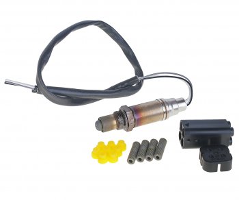 6 949 р. Датчик кислорода универсальный 4 контакта BOSCH BOSCH 0258986507  с доставкой в г. Майкоп. Увеличить фотографию 1