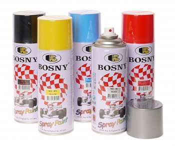 257 р. Краска флуоресцентная белая матовая акриловая аэрозоль 400мл BOSNY BOSNY 1007  с доставкой в г. Майкоп. Увеличить фотографию 1