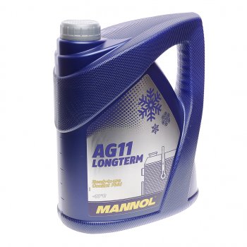 1 369 р. Антифриз синий -40C 5л AG11 Longterm IAT 4011 MANNOL MANNOL 2037  с доставкой в г. Майкоп. Увеличить фотографию 1