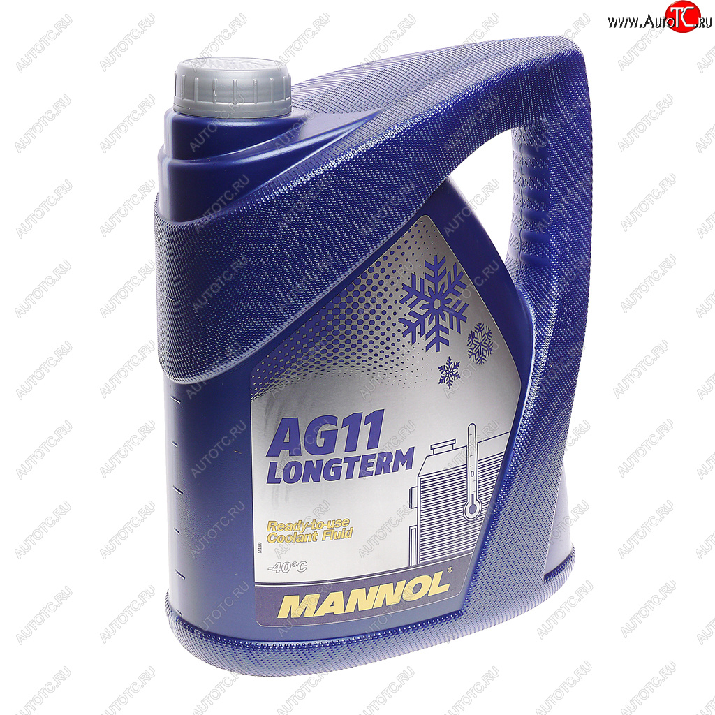 1 369 р. Антифриз синий -40C 5л AG11 Longterm IAT 4011 MANNOL MANNOL 2037  с доставкой в г. Майкоп