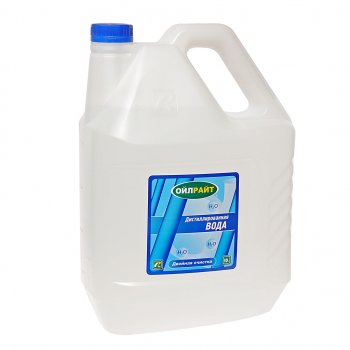 329 р. Вода дистиллированная 10л OIL RIGHT OIL RIGHT 5514  с доставкой в г. Майкоп. Увеличить фотографию 1